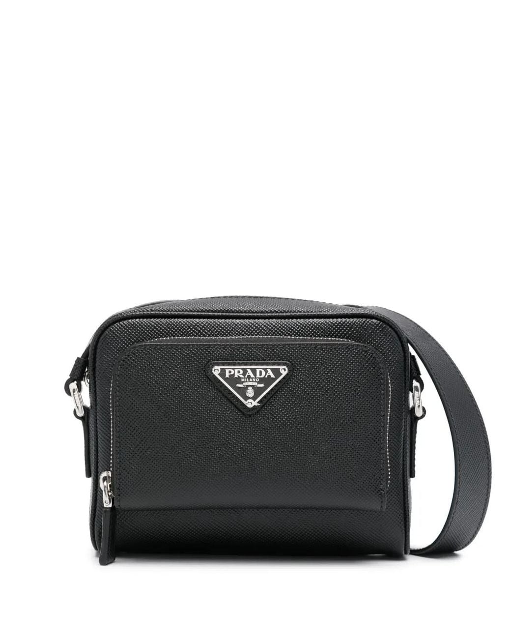 Prada Kuriertasche Mit Logo in Black für Herren