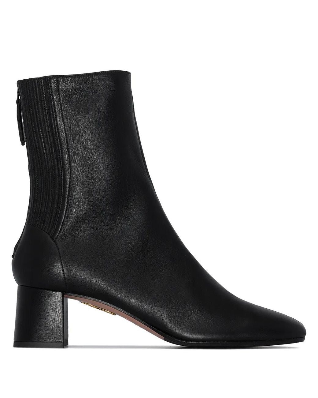 Aquazzura Black Saint Honore Bootie 50Mm