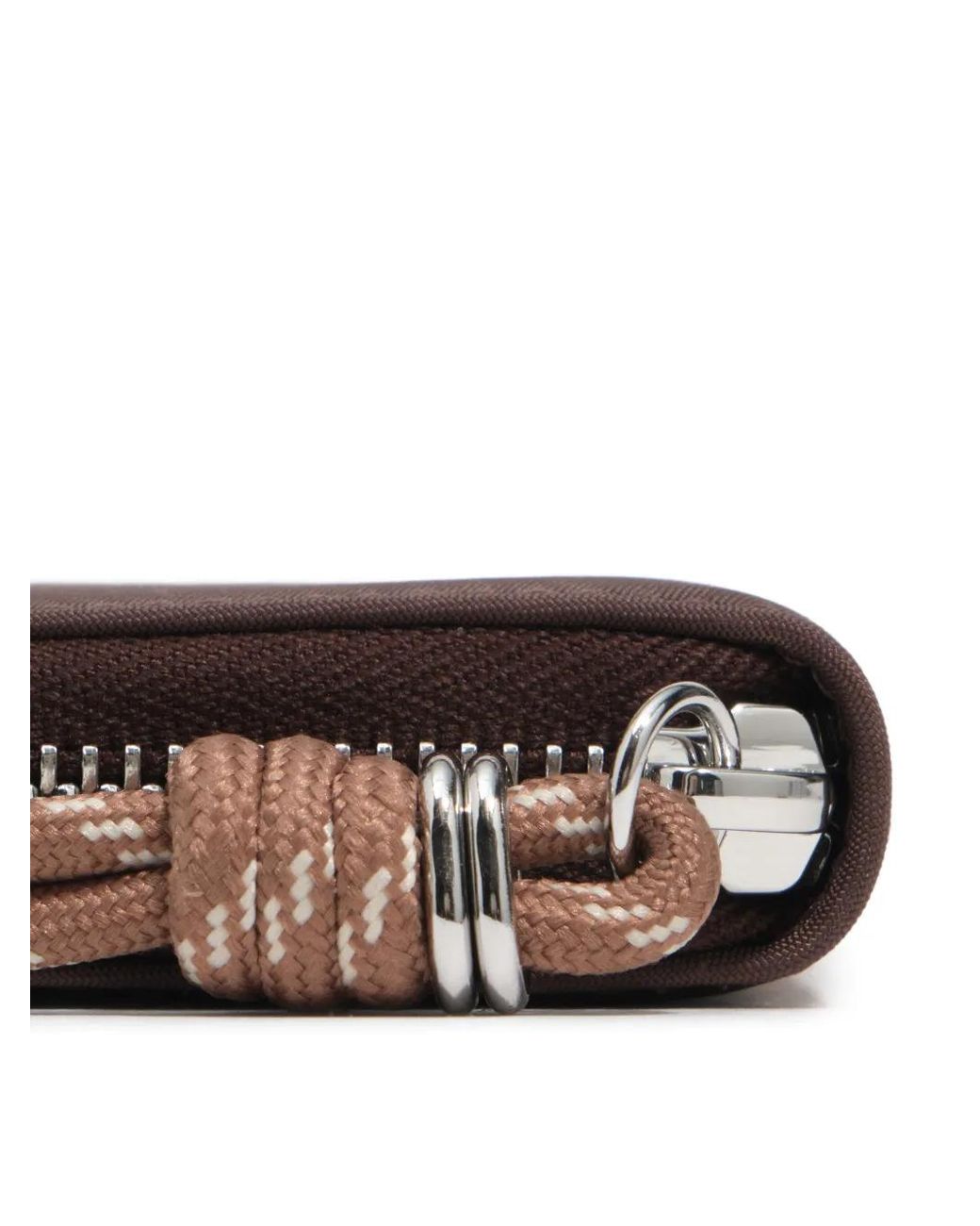 Bimba Y Lola Brown Medium Nylon Mocha Wallet