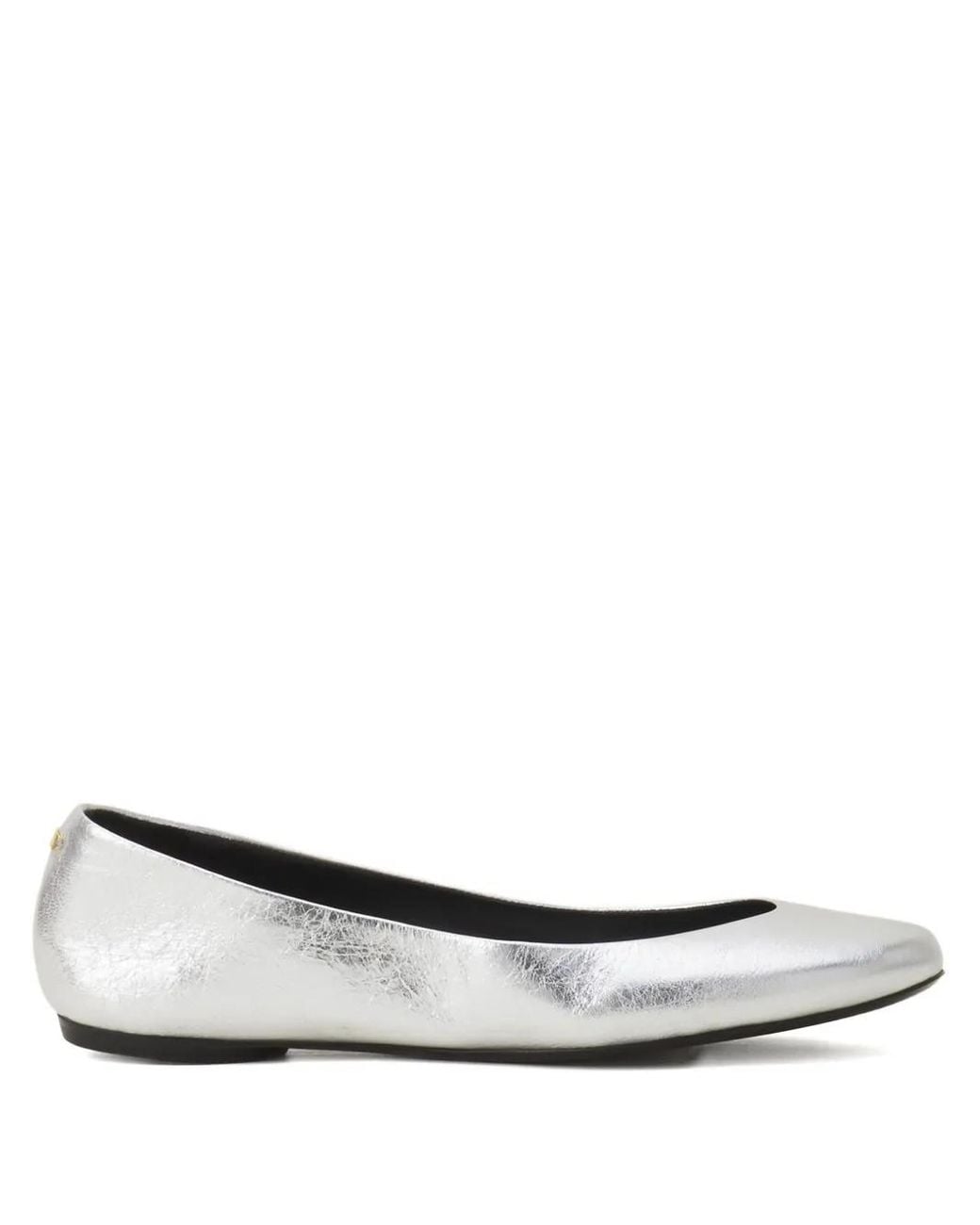Lanvin White Ballet Flats