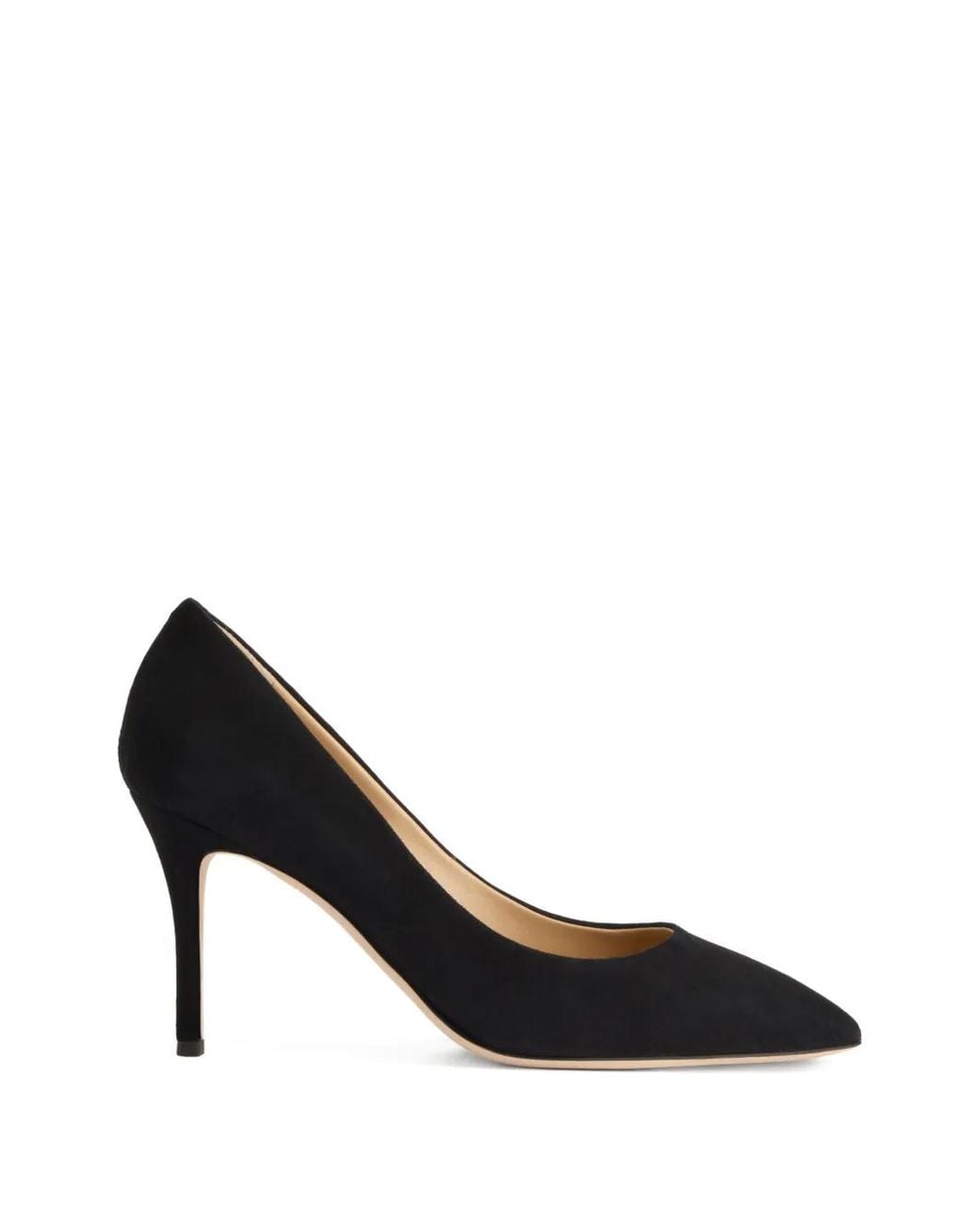 Giuseppe Zanotti Black Lucrezia Suede Pumps
