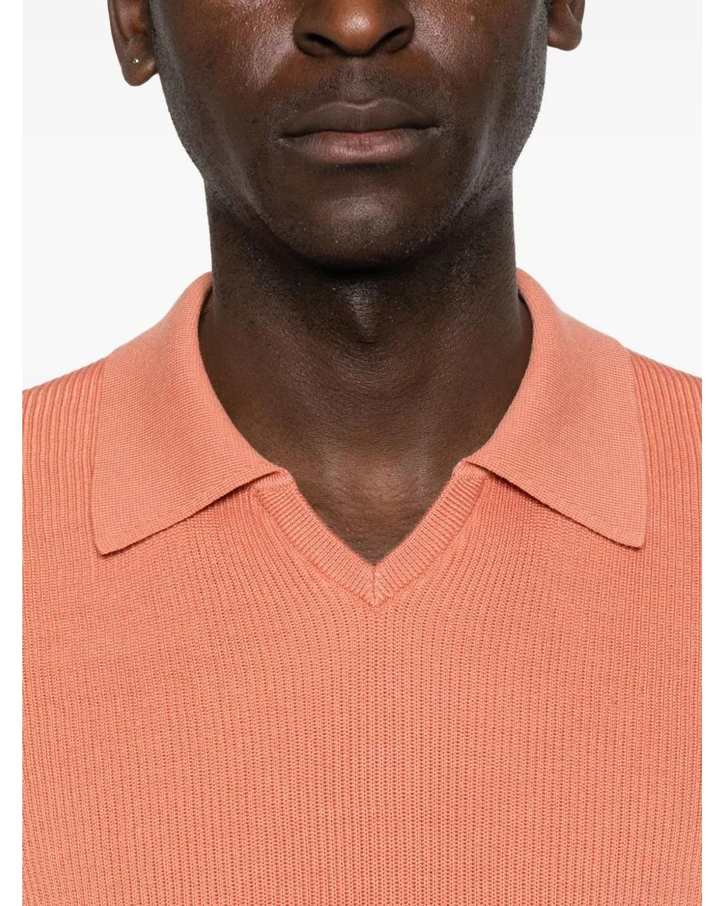 Brunello Cucinelli Orange Tops for men
