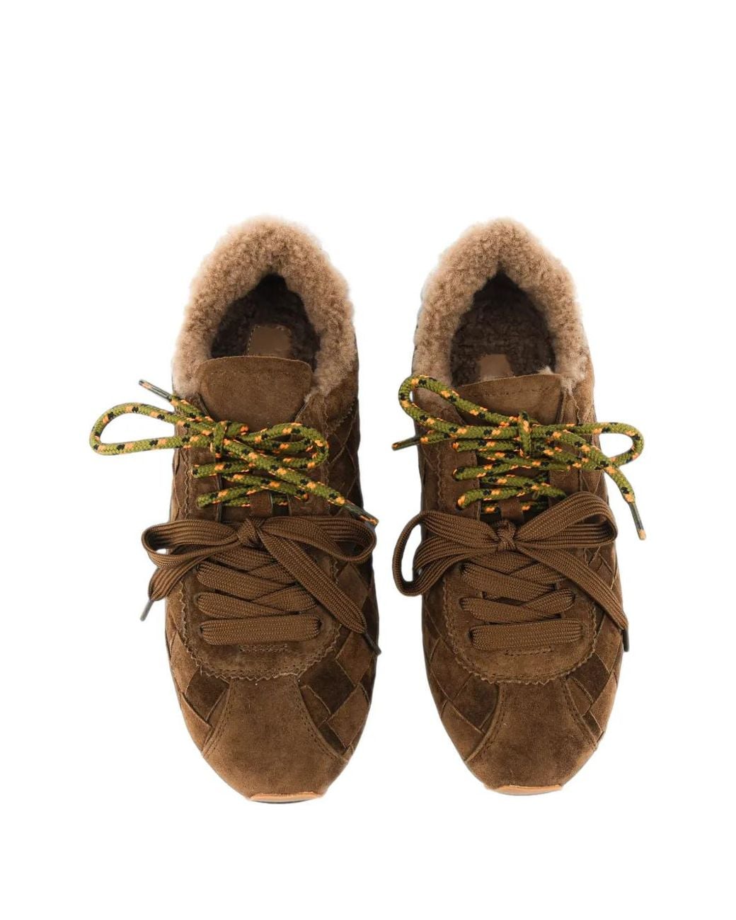 Toral Shoes Brown Erin Mouton Low-Top Sneakers