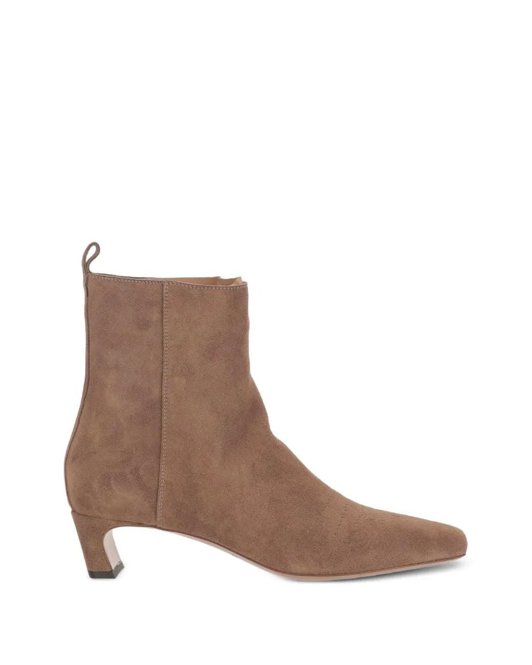 Sartore Brown Pointed-Toe Ankle Boots