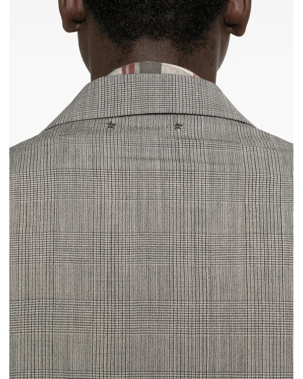 Golden Goose Deluxe Brand Gray Notched-Lapel Blazer for men