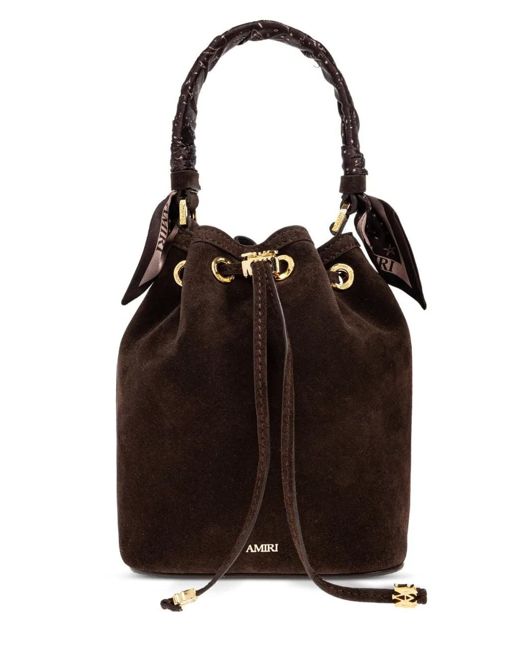 Amiri Black Mini Ma Bucket Bag