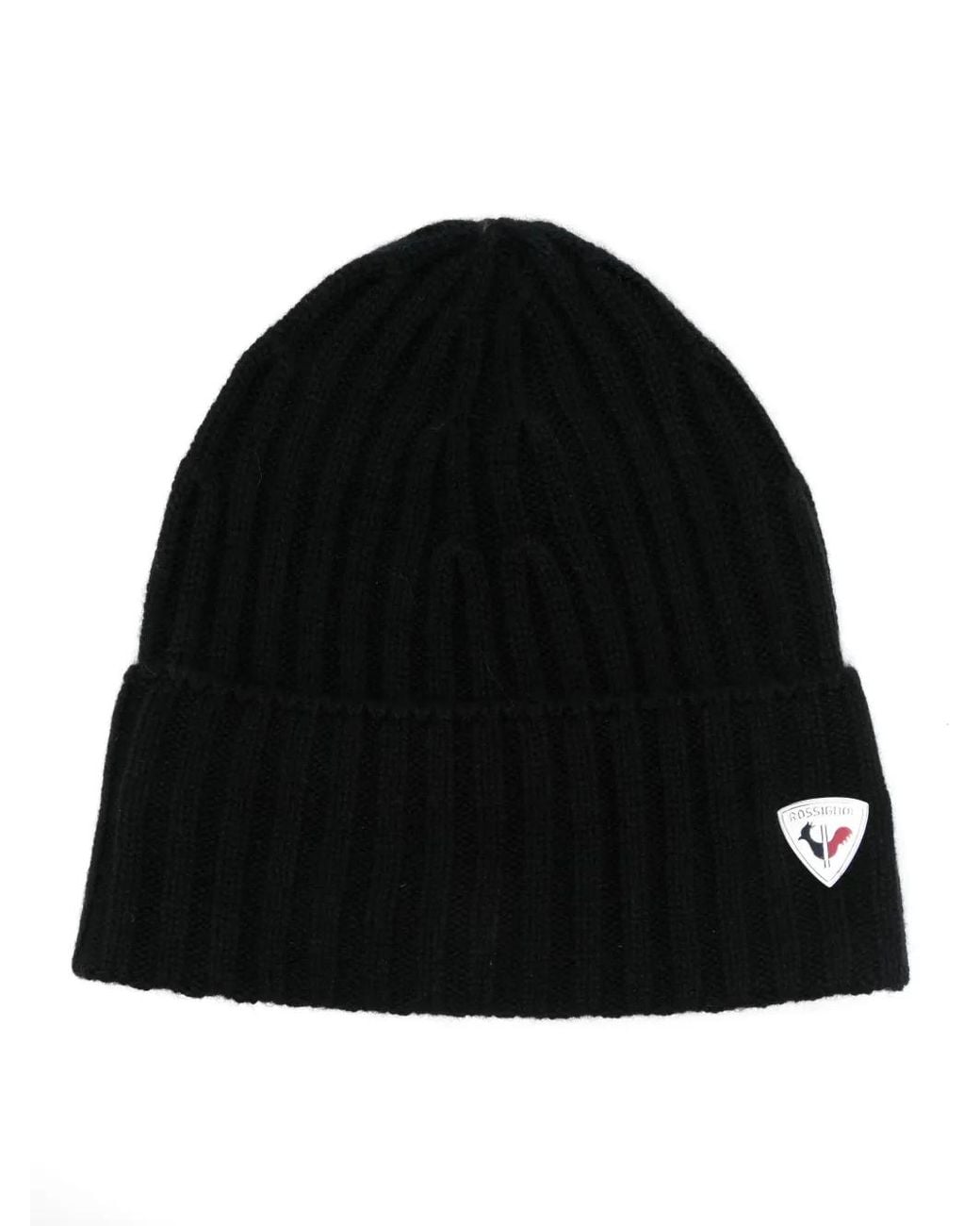 Berretto Con Placca Logo di Rossignol in Black