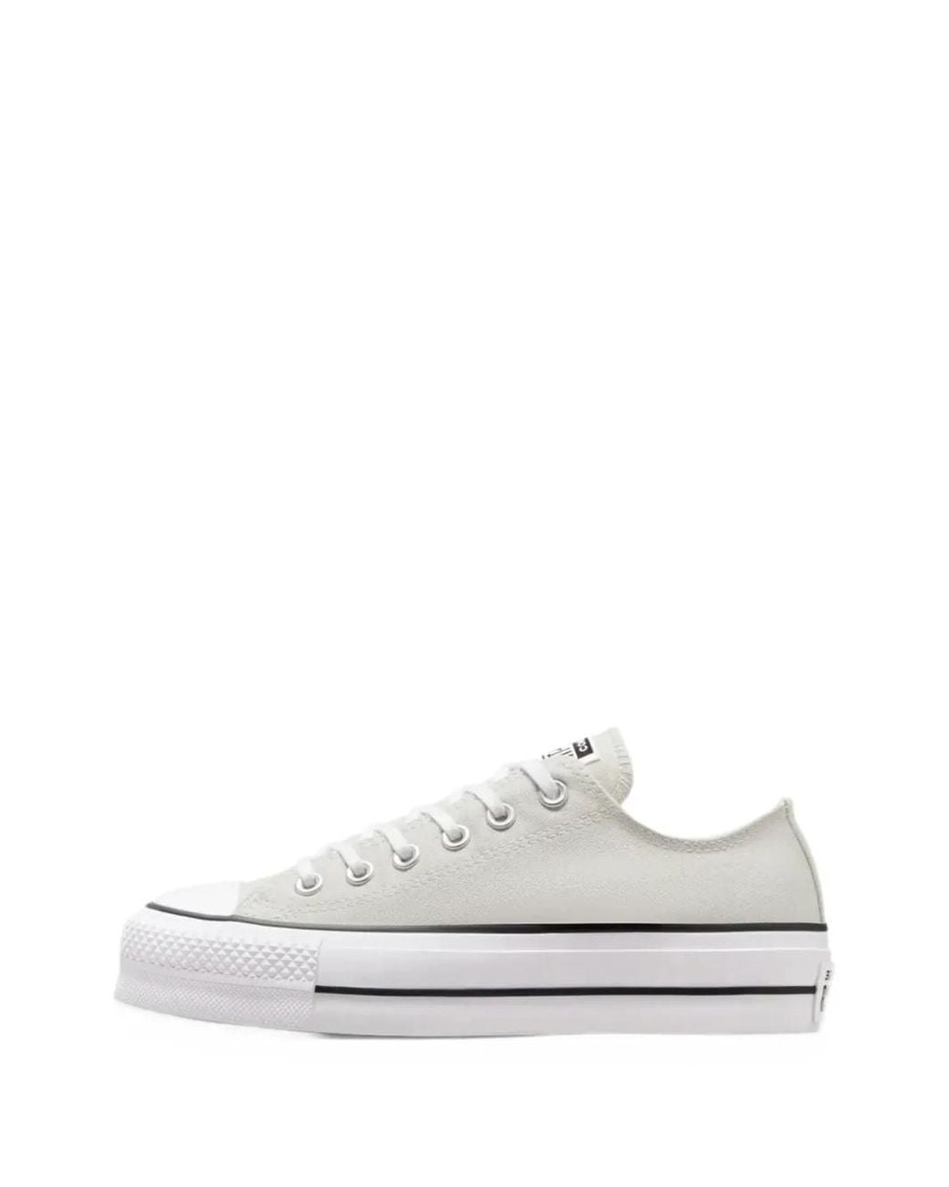 Converse White Chuck Taylor All Star Lift Platform Sneakers