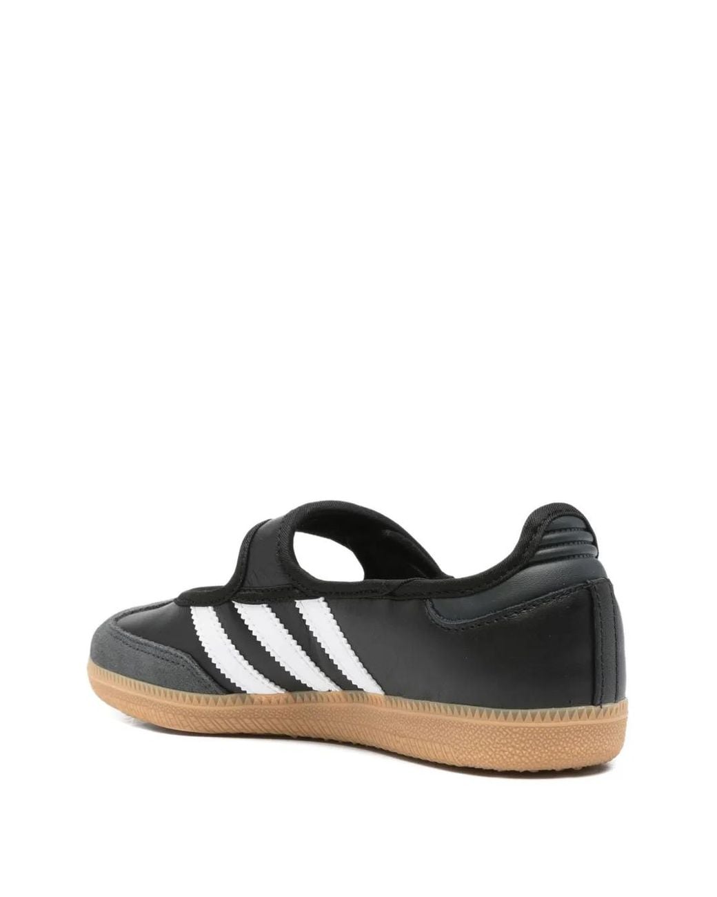 adidas Samba Jane Strap Slip-On Sneakers in Black | Lyst