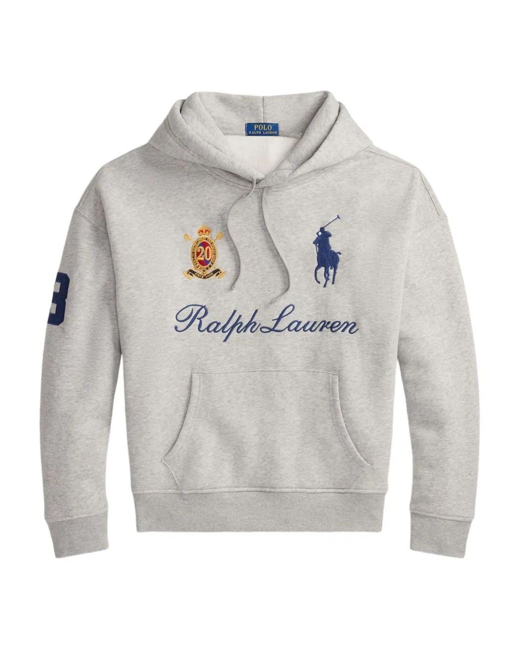 Polo Ralph Lauren Gray Pullover Sweatshirt for men