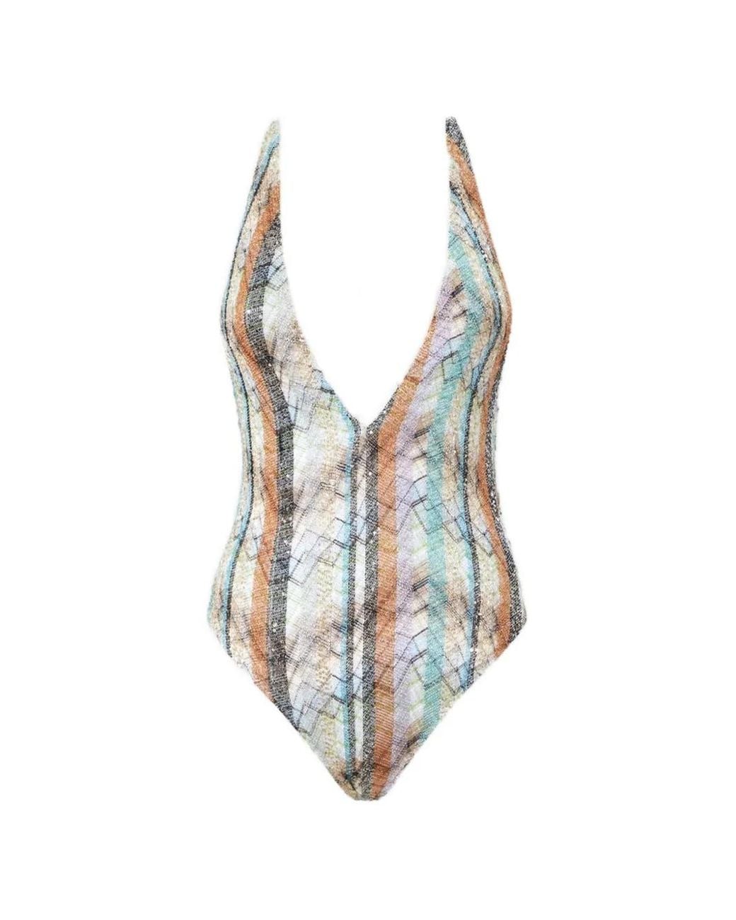 Missoni White One-Piece Swimsuit