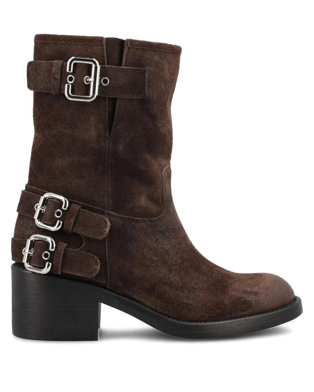 Chloé Brown Dakota Leather Boots