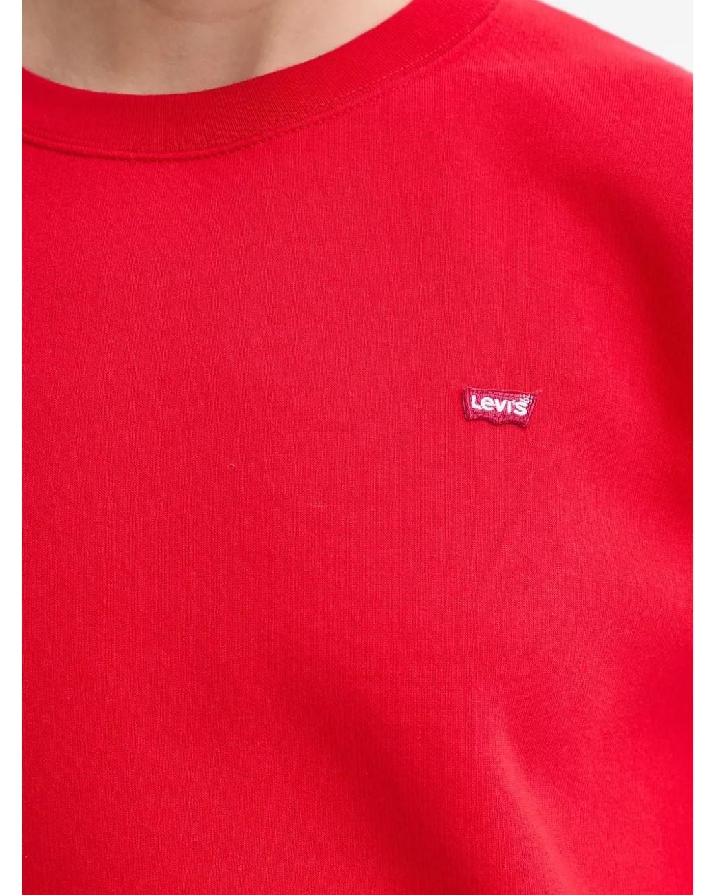 Levi's Red Everyday Crew-Neck Sweatshirt