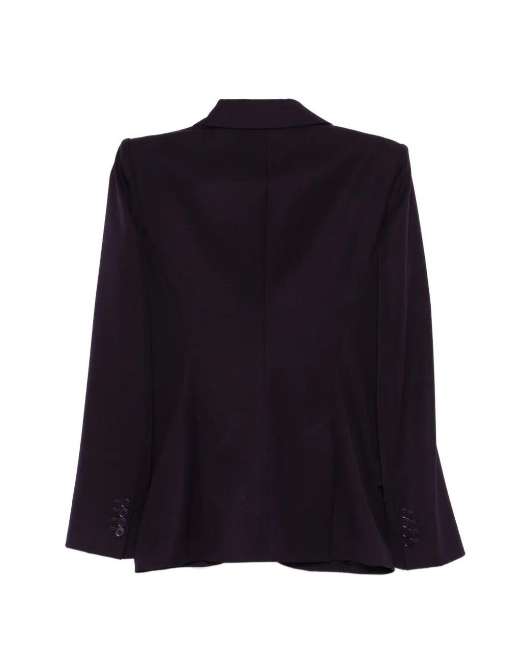 McQueen Blue Single-Breasted Blazer