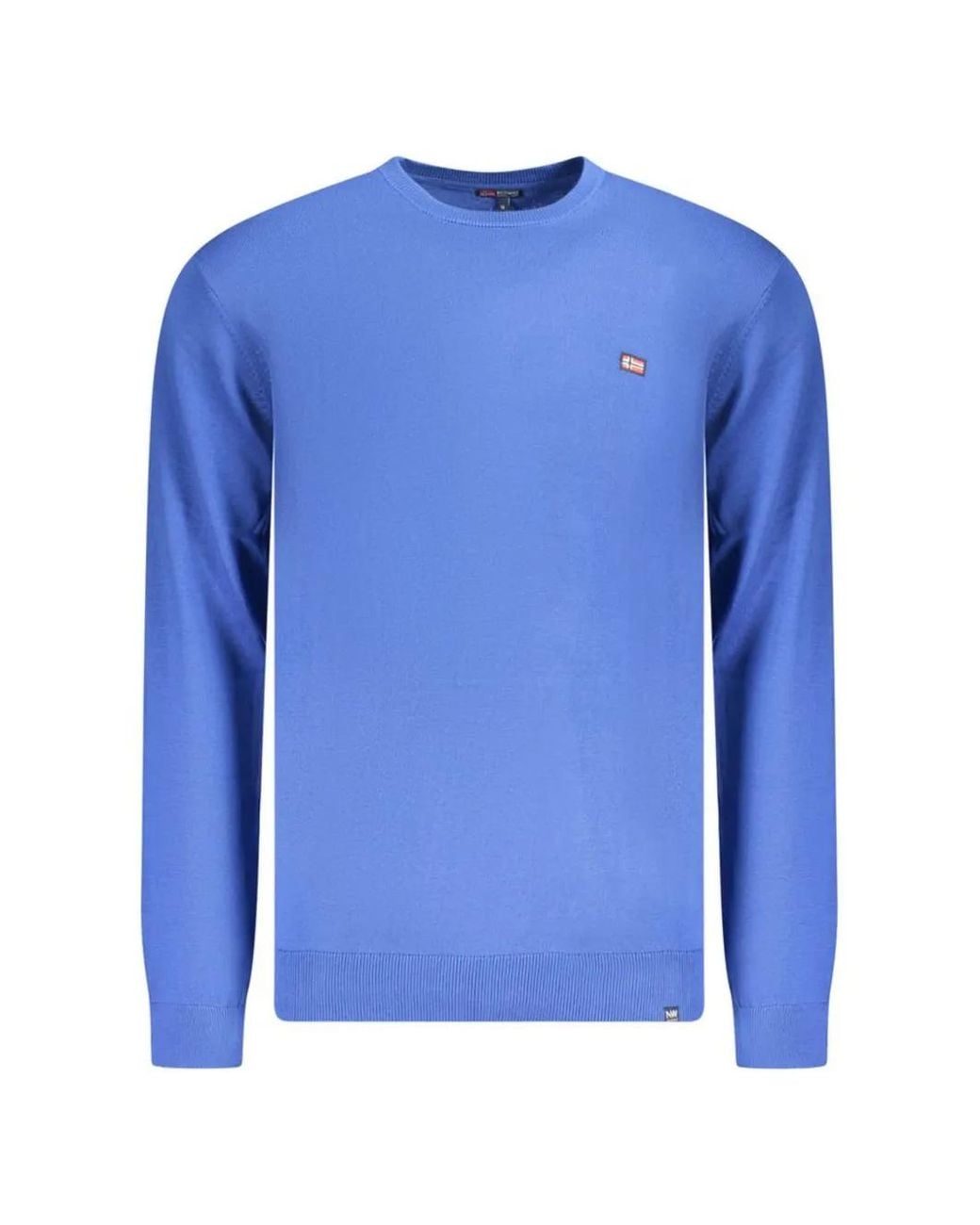 Norway 1963 Blue Logo-Patch Sweater for men