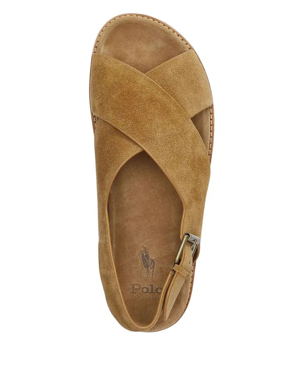 Polo Ralph Lauren Zane Sandals in Brown for Men | Lyst UK