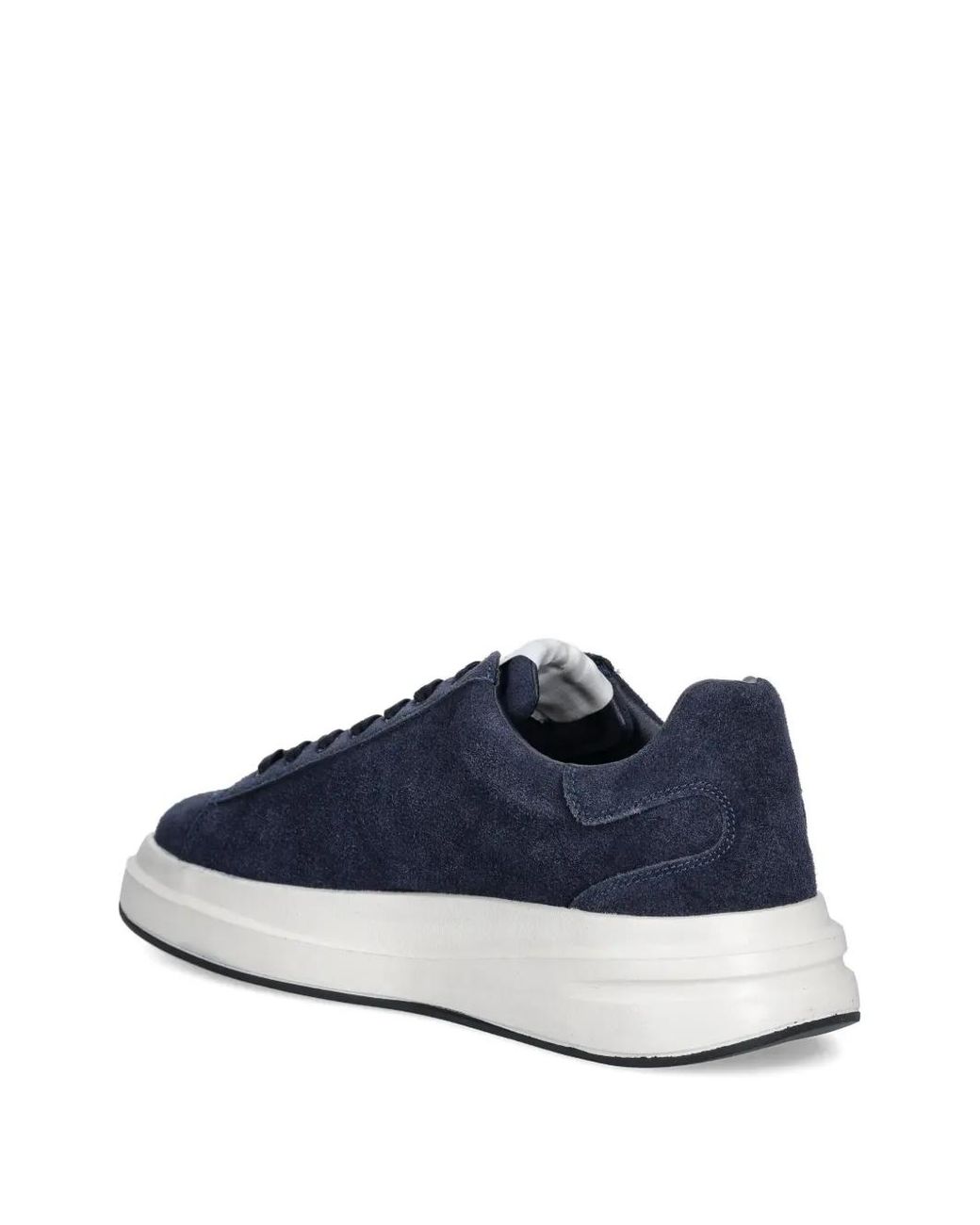 Guess Blue Elba Suede Platform Sneakers for men