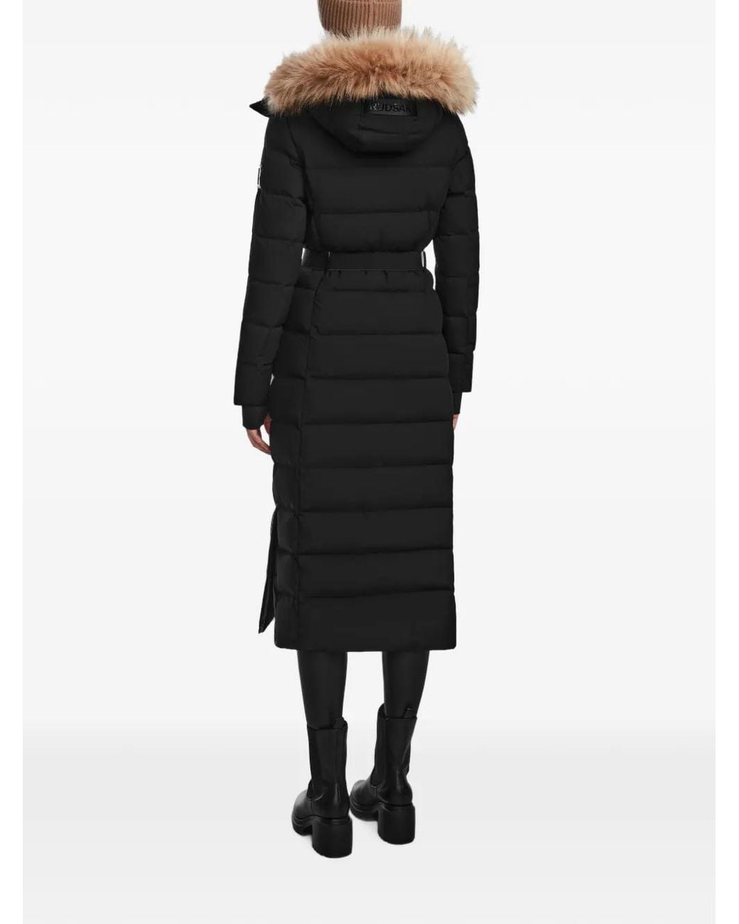 Rudsak Black Elsie M Quilted Down Coat