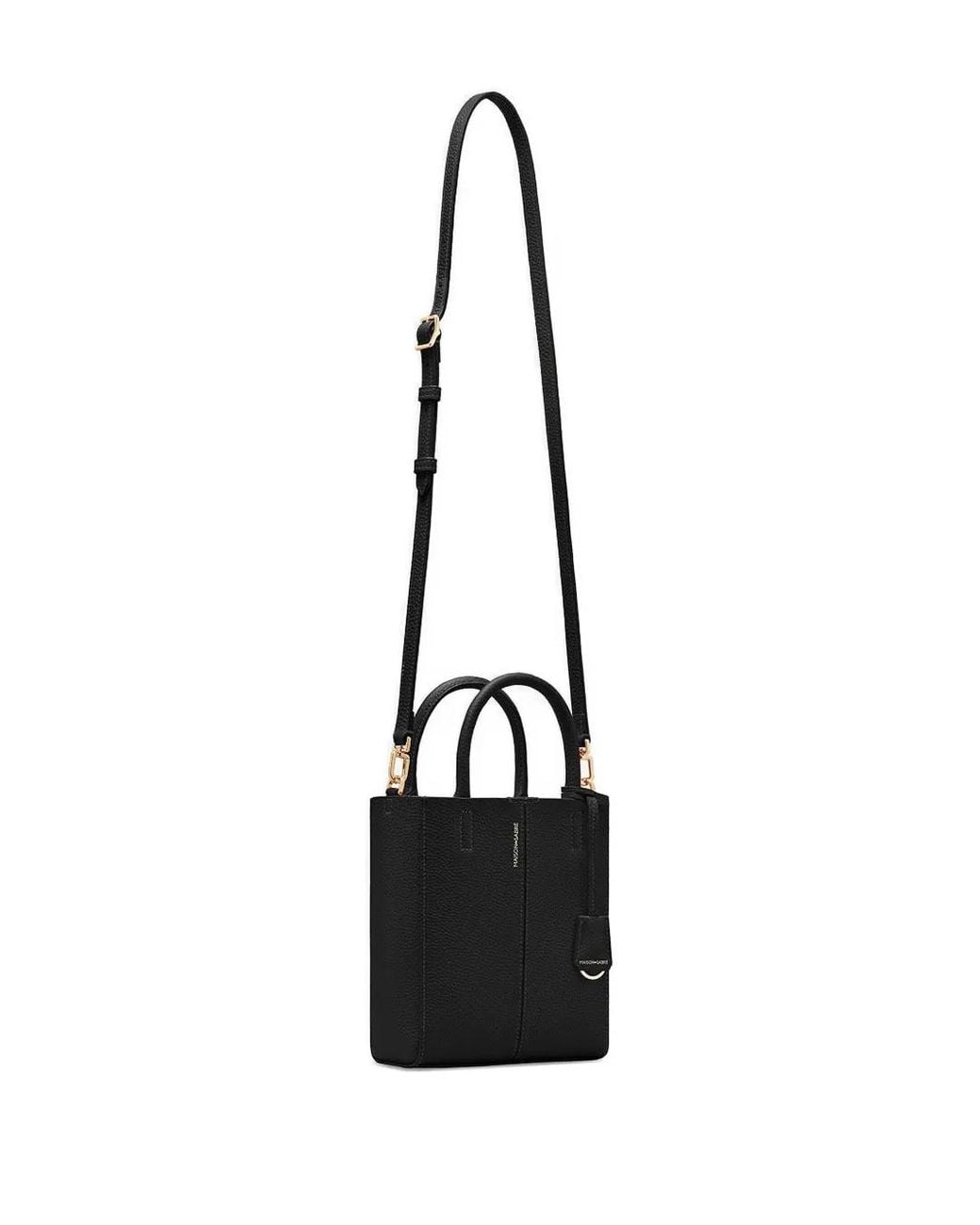 Borsa Tote Soft Mini di Maison De Sabre in Black