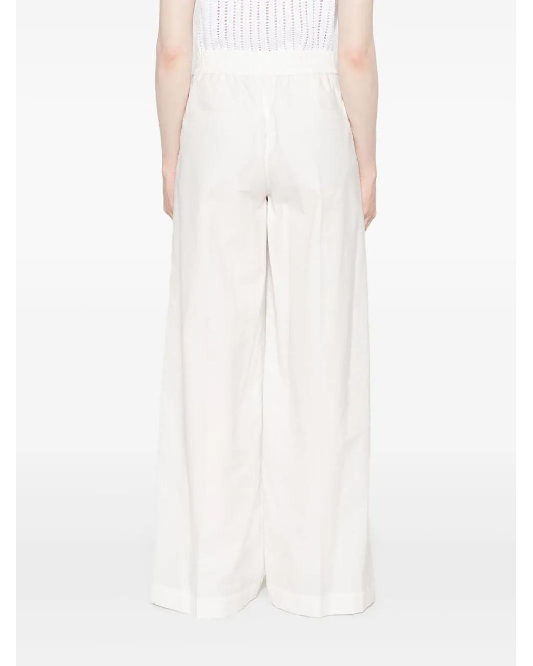 Brunello Cucinelli White Pants