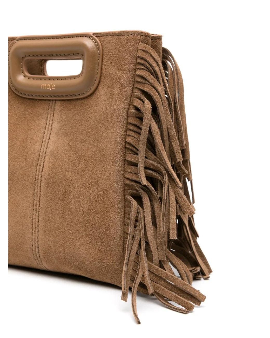 Maje Brown M Mini Bag