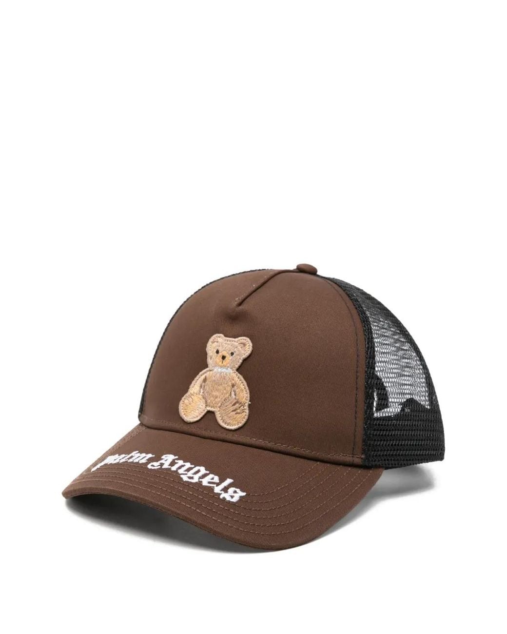 Palm Angels Brown Bear Baseball Cap for men
