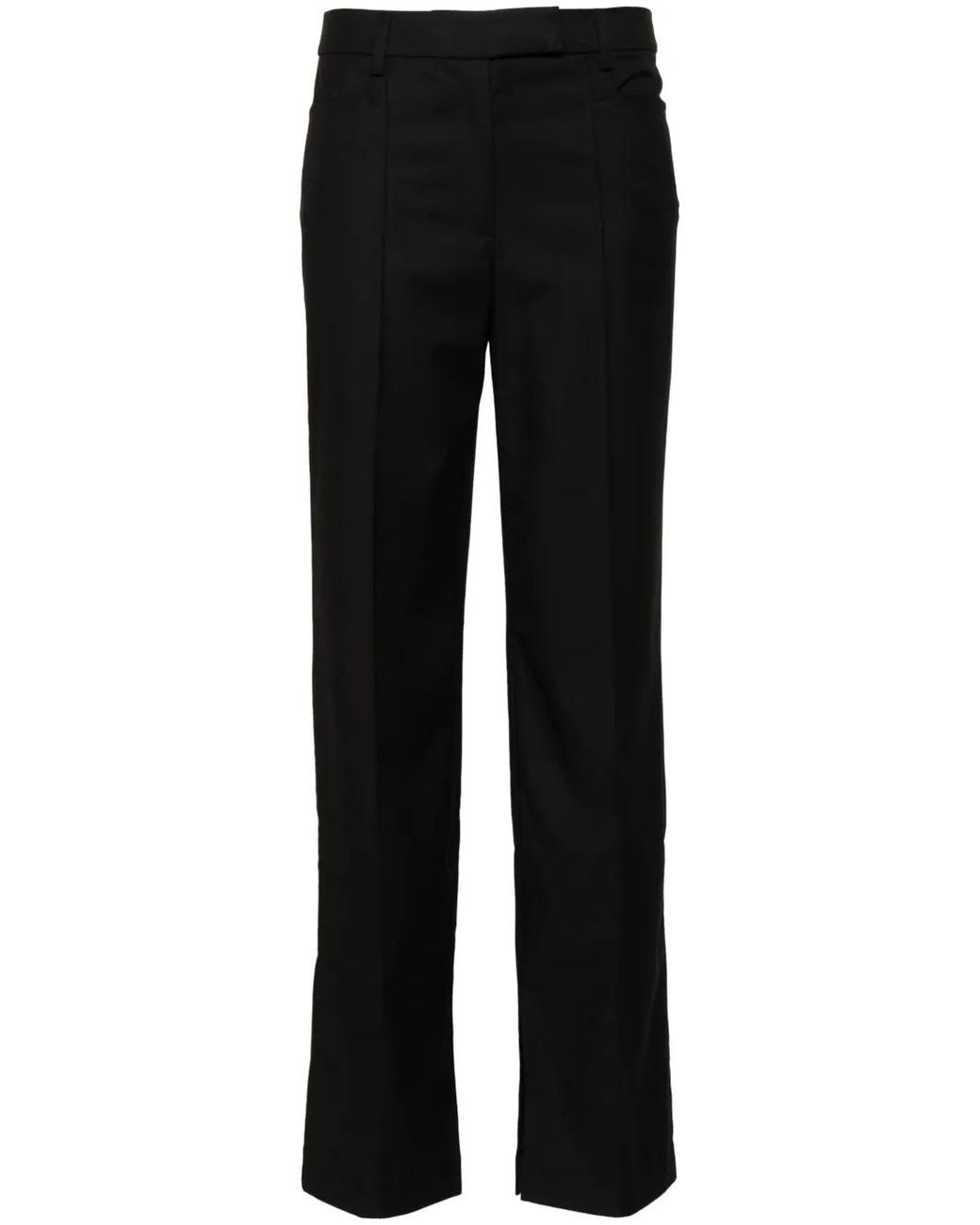 Pantalones Slim Remain de color Black