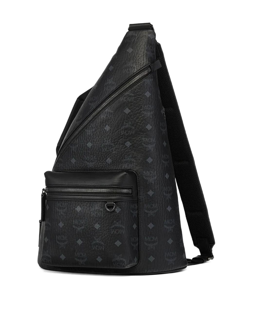 Mochila Con Tira Ajustable MCM de color Black