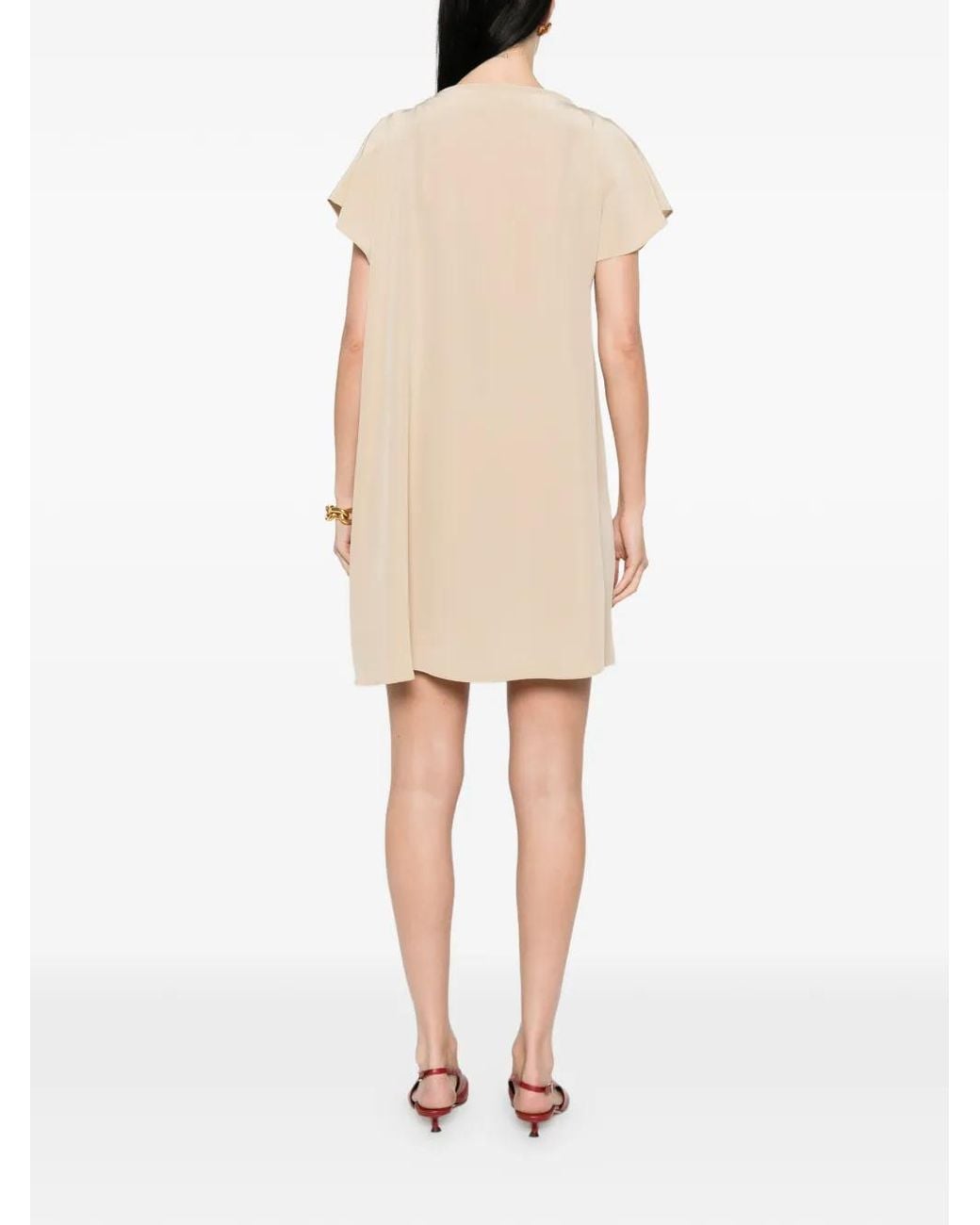 Robe Anika À Détail D'Anneau Joseph en coloris White