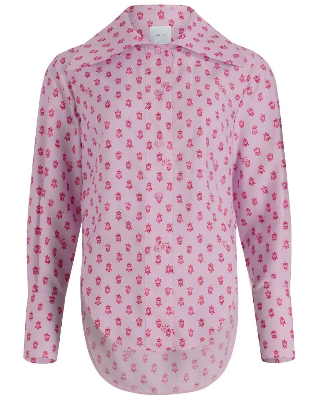 Patou Pink Printed Shirt