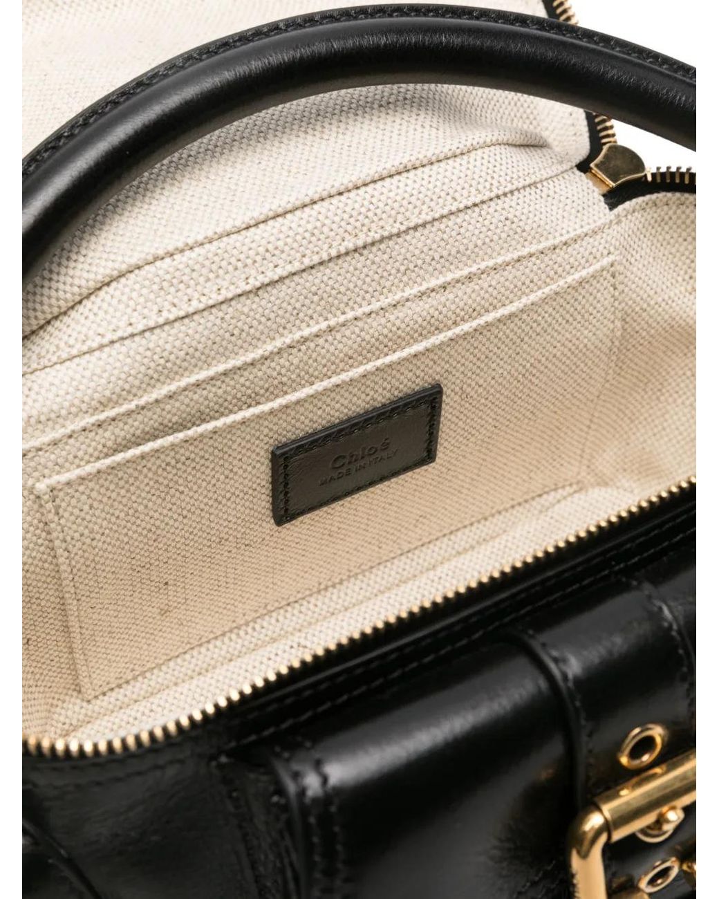 Chloé Black Small Camera Tote Bag