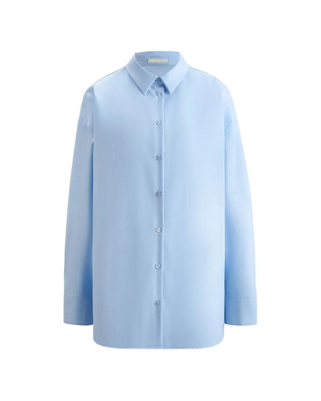 12 STOREEZ Blue Tilda Cotton Shirt
