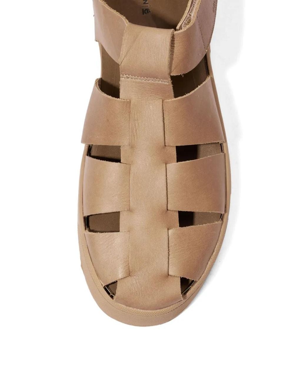 Osklen Brown Soho Resort Leather Sandals for men