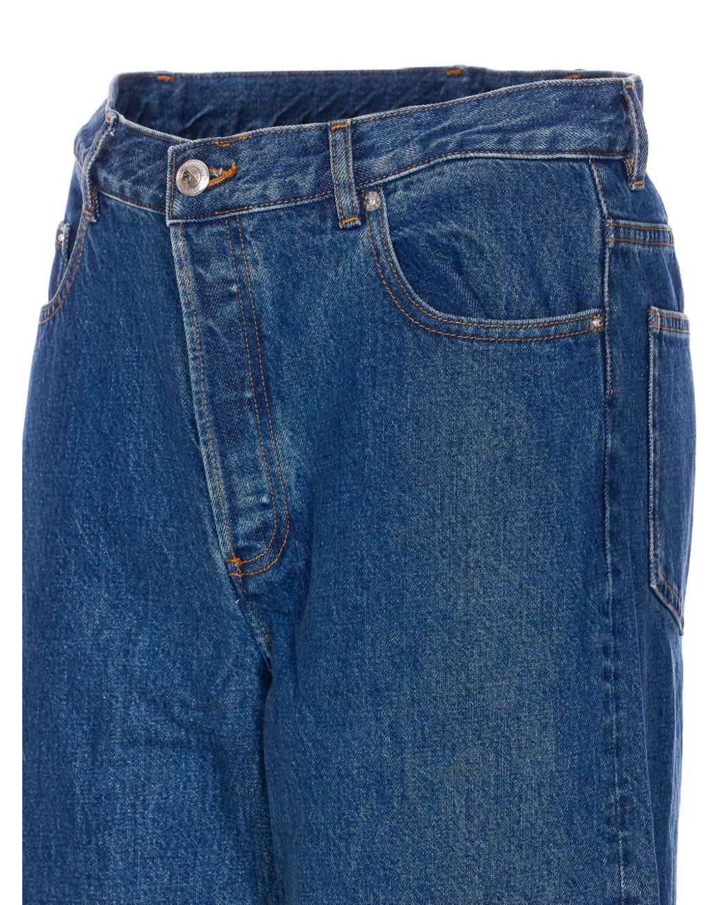 A.P.C. Blue Aaron Jeans for men