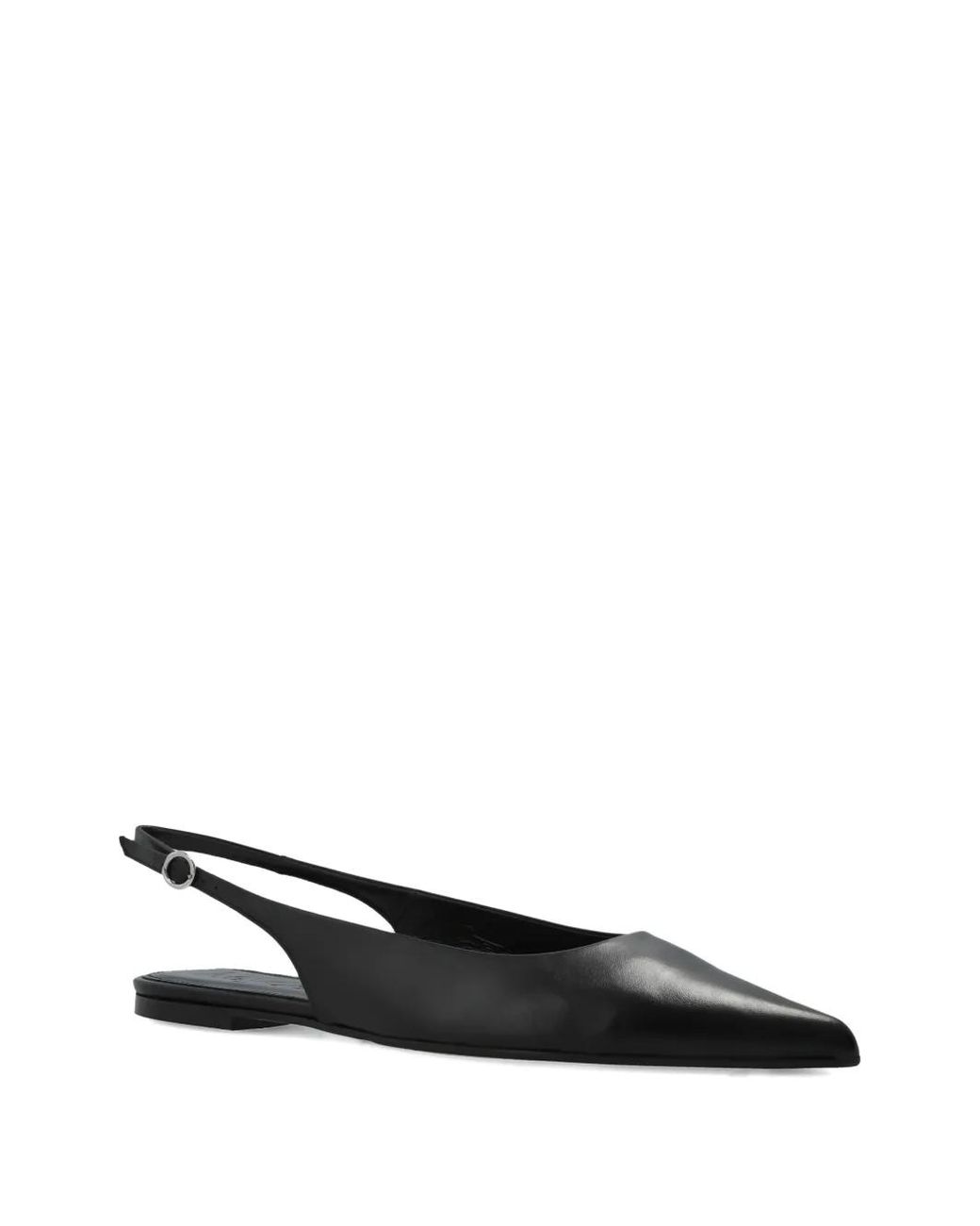 Aeyde White Annora Flat Pumps