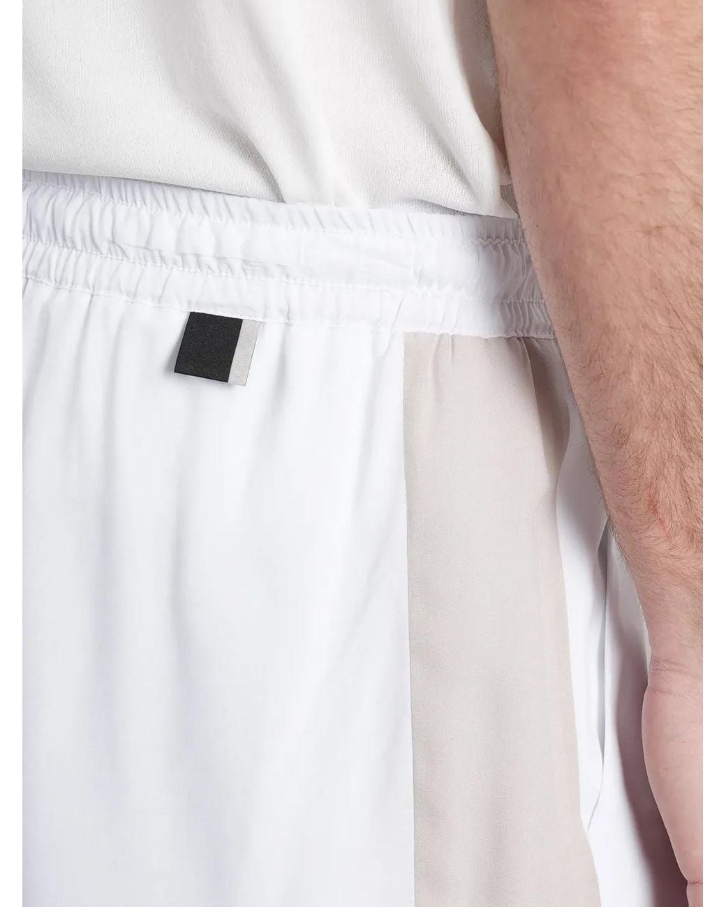 Low Brand White Tokyo Drawstring-Waistband Shorts for men