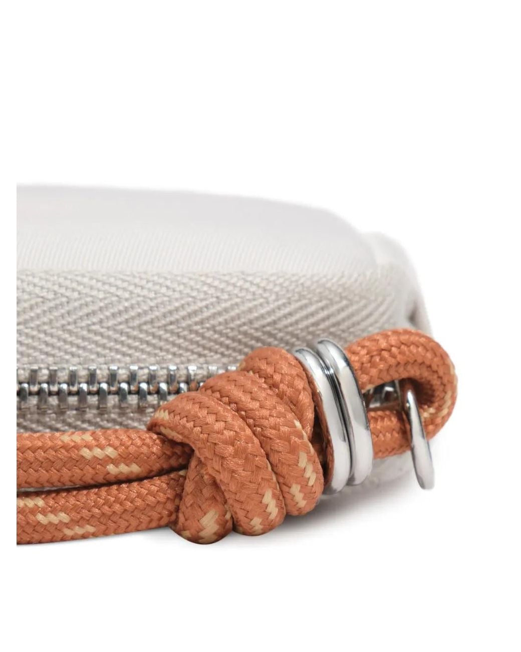 Bimba Y Lola White Small Sand Nylon Purse