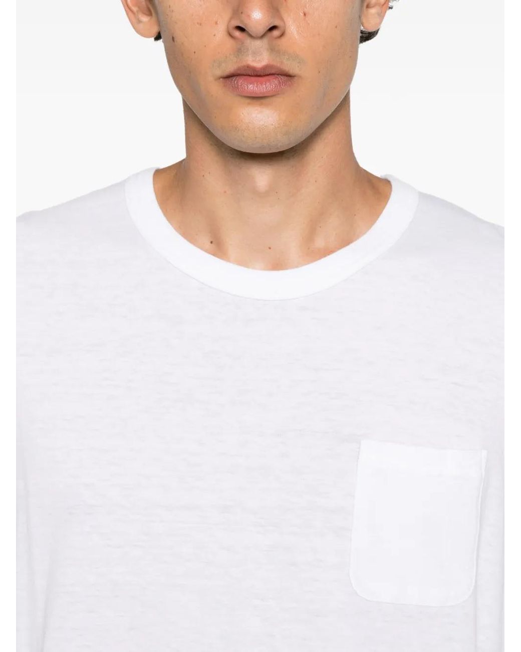 Visvim White Sublig Jumbo Ii Pocket T-Shirt (Set Of Three) for men