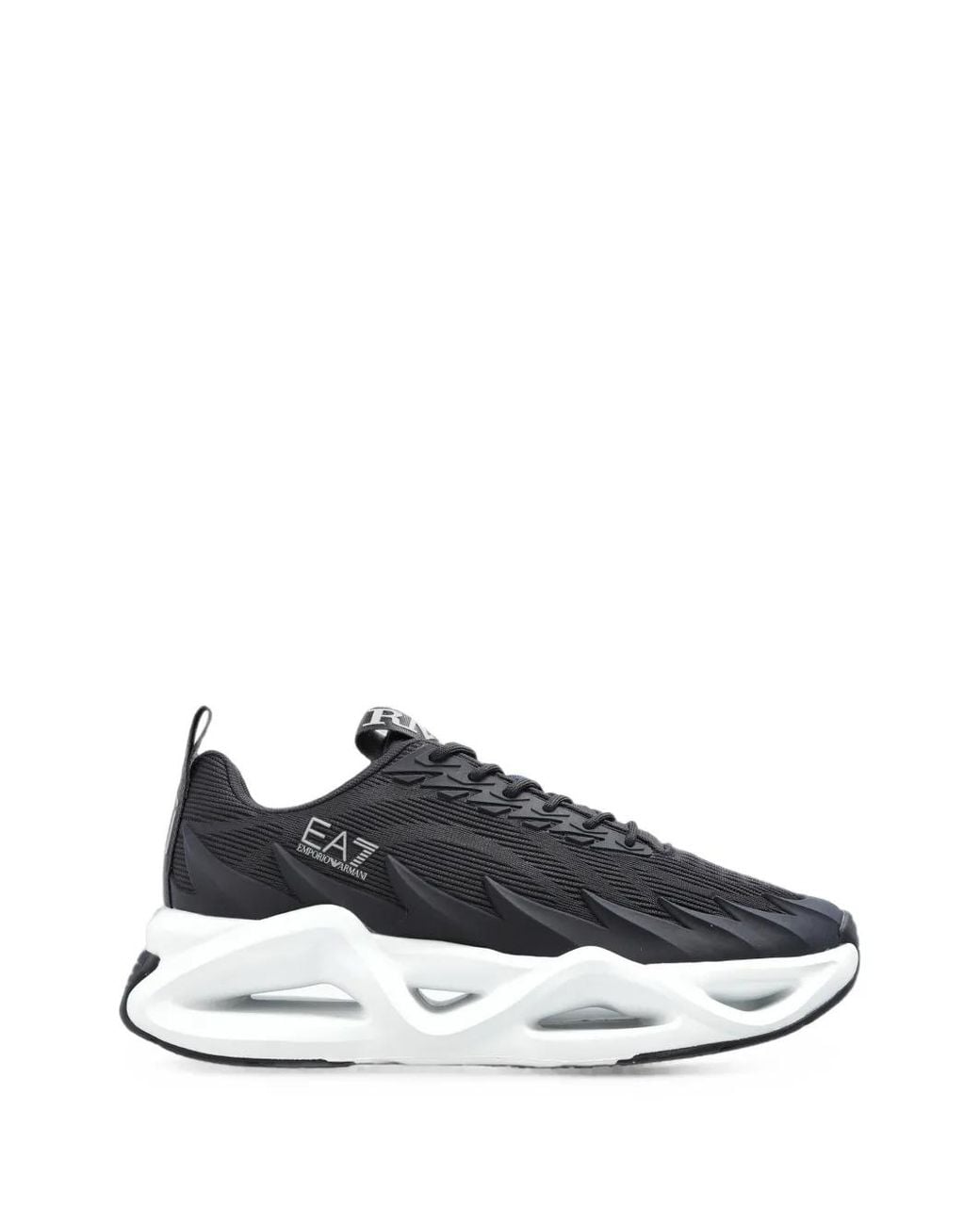EA7 Sneakers Mit Logo-Print in Black für Herren