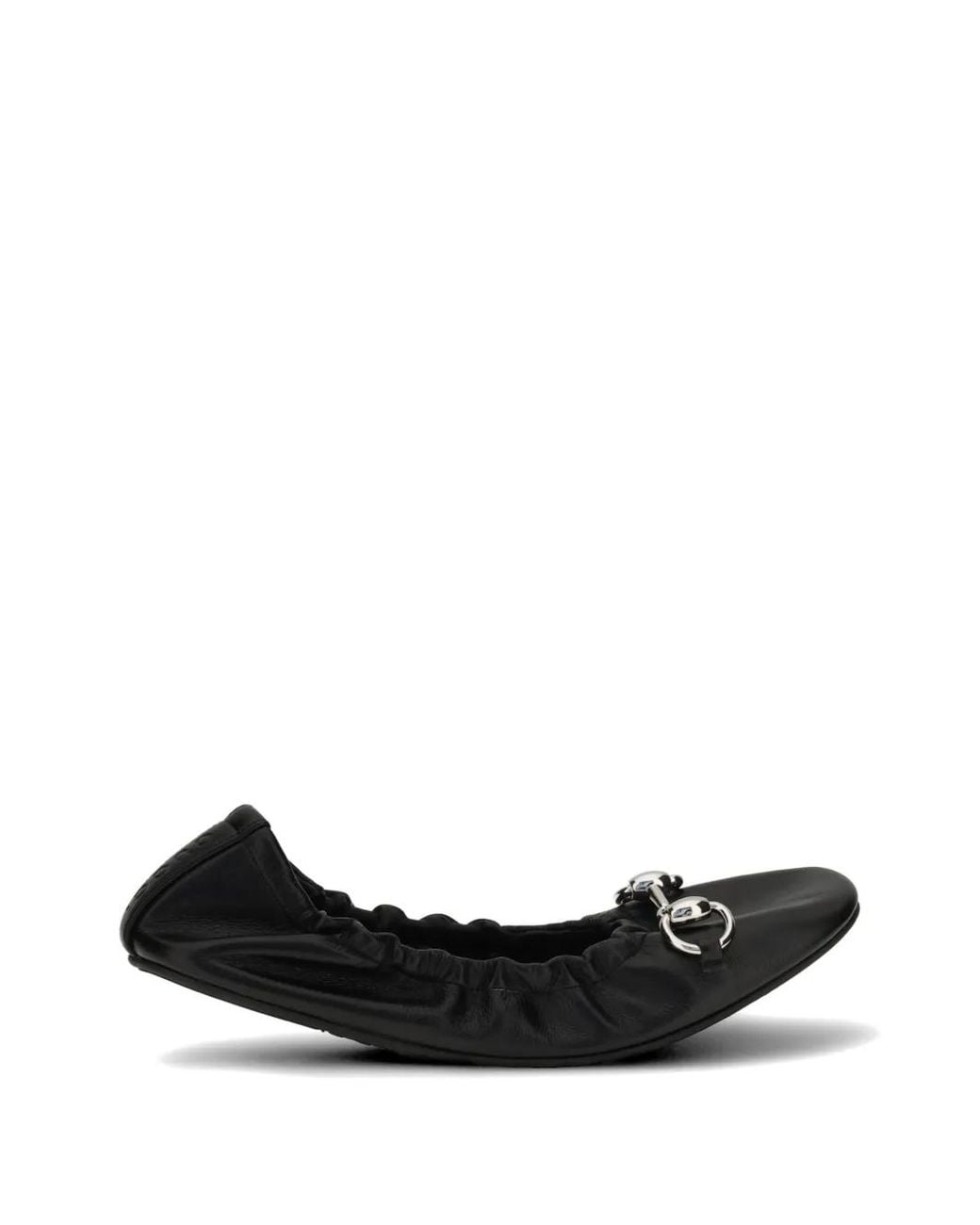 Gucci Black Prima Ballet Flat