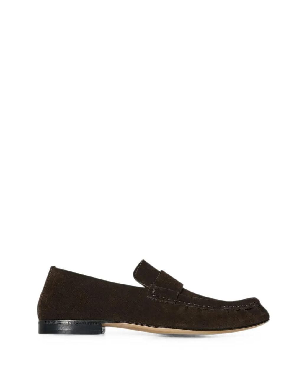 The Row White Soft Moccasins