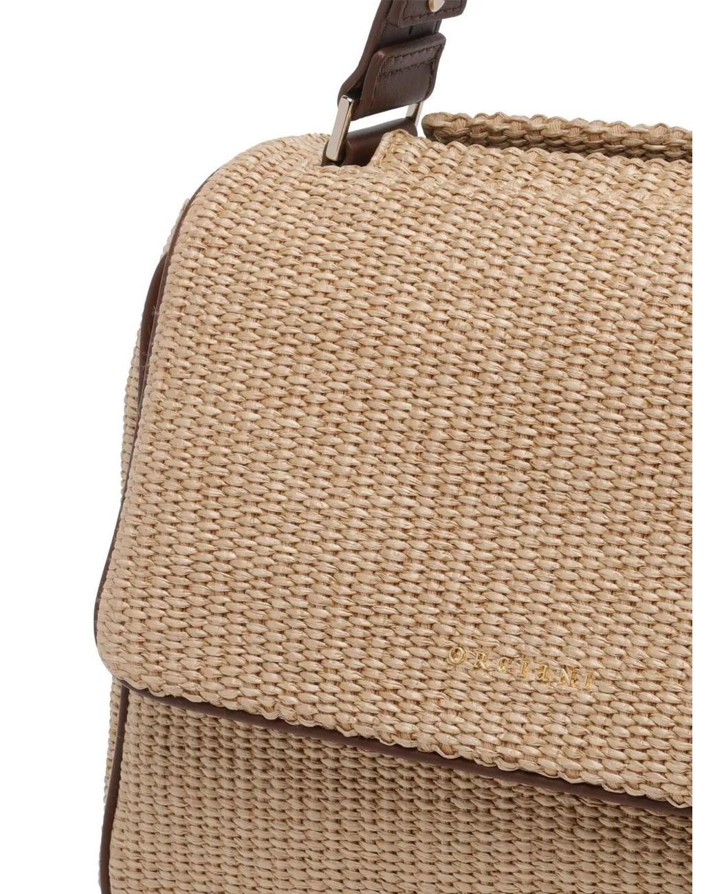 Orciani Natural Medium Sveva Handbag