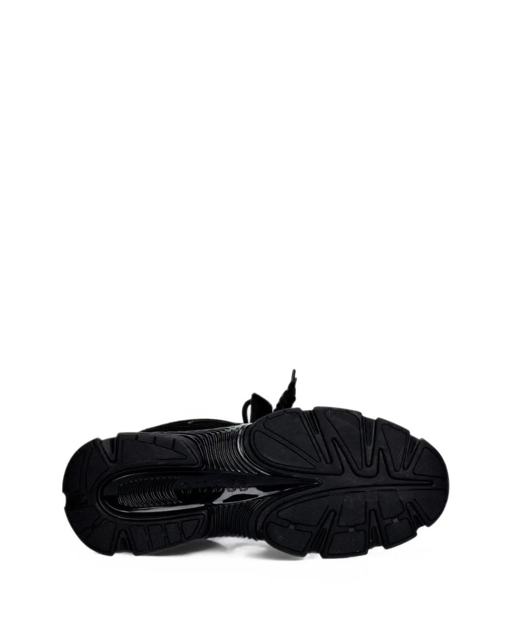 Guess Black Irrina Genuine Leather Sneakers