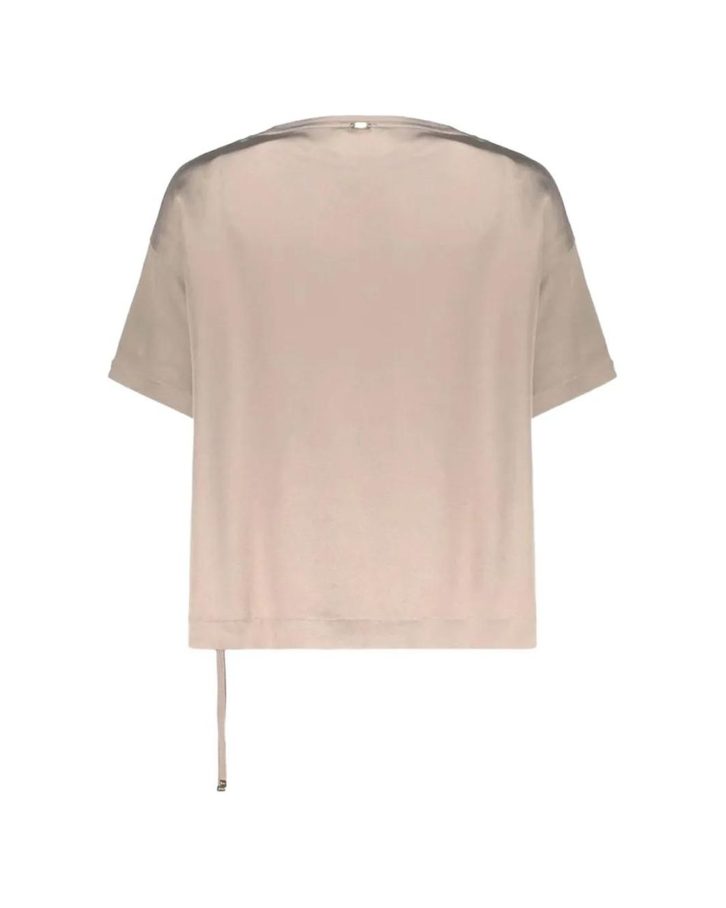 Herno White Acetate Blouse