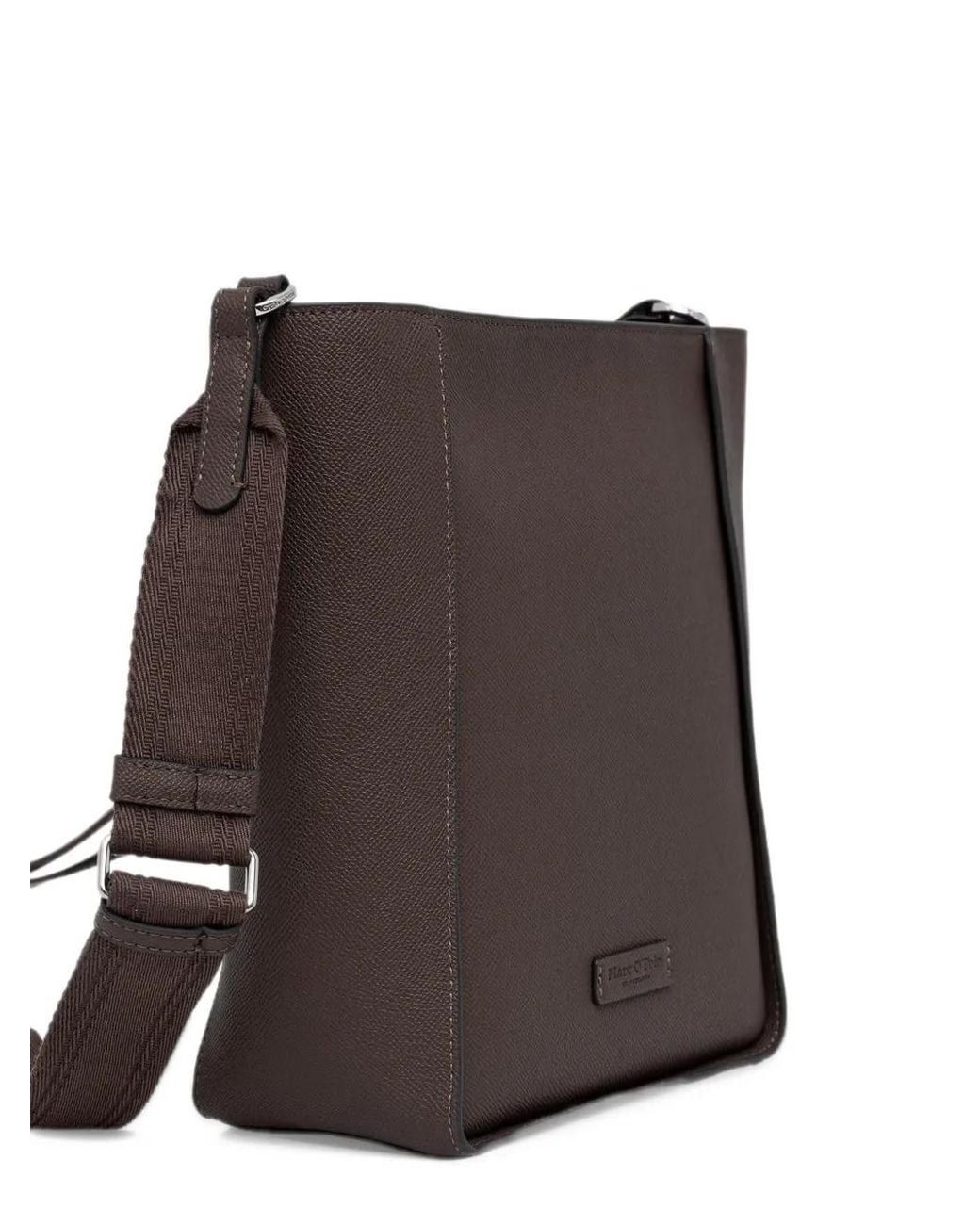 4 Cross Patch Marc O' Polo Logo-Patch Crossbody Bag in Brown | Lyst