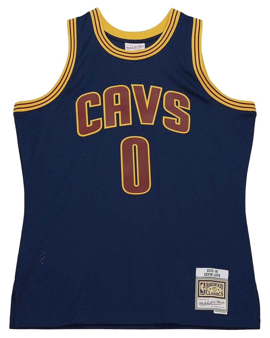 Mitchell & Ness Blue 2015/16 Kevin Love Cleveland Cavaliers Swingman Jersey for men