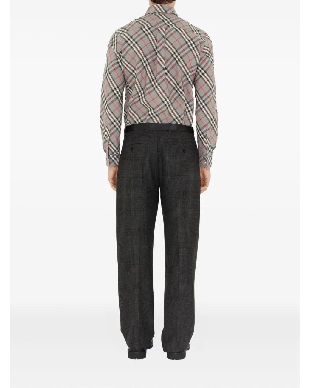 Burberry Gray Shirts for men