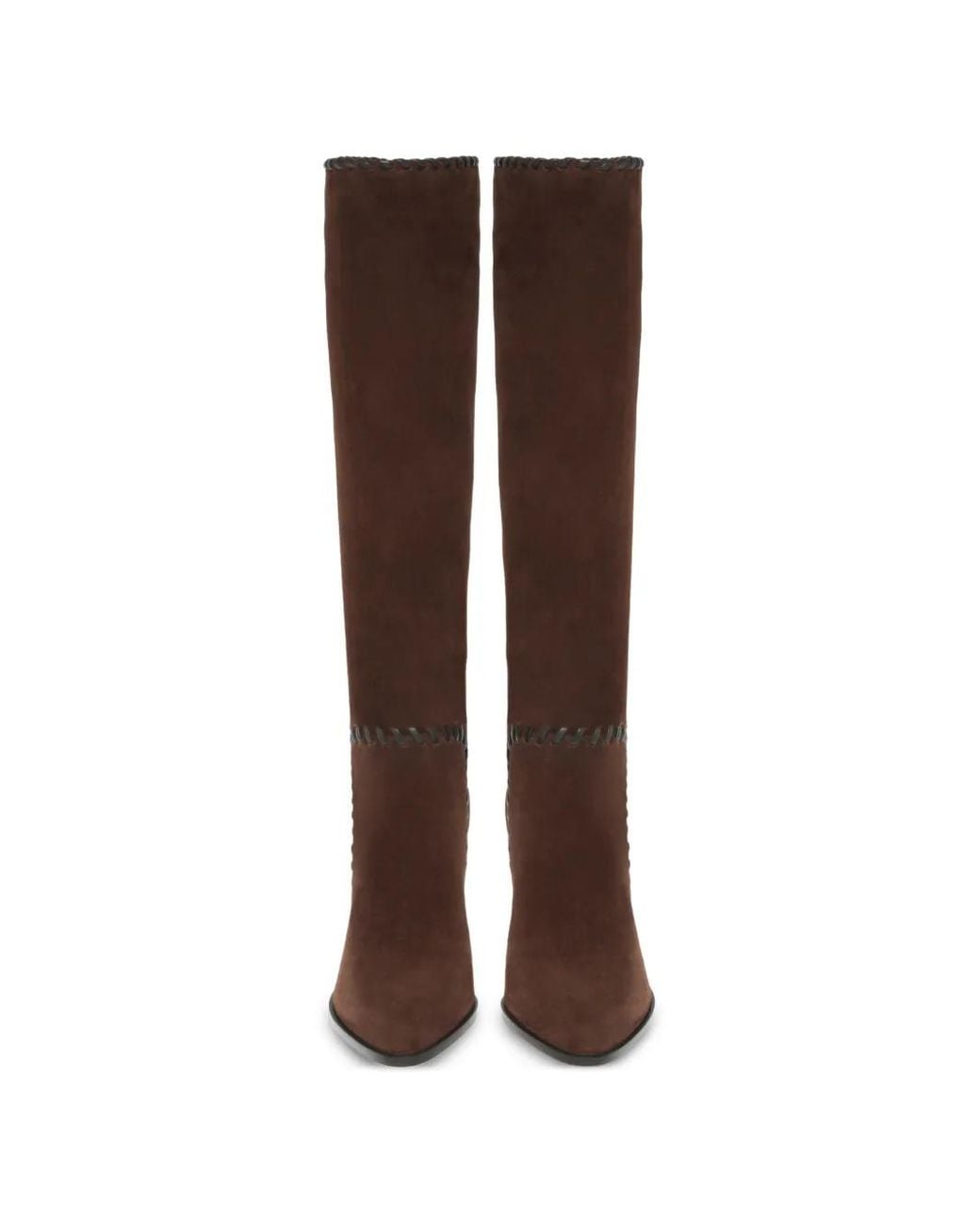 Gianvito Rossi Brown Tassel-Detail Boots