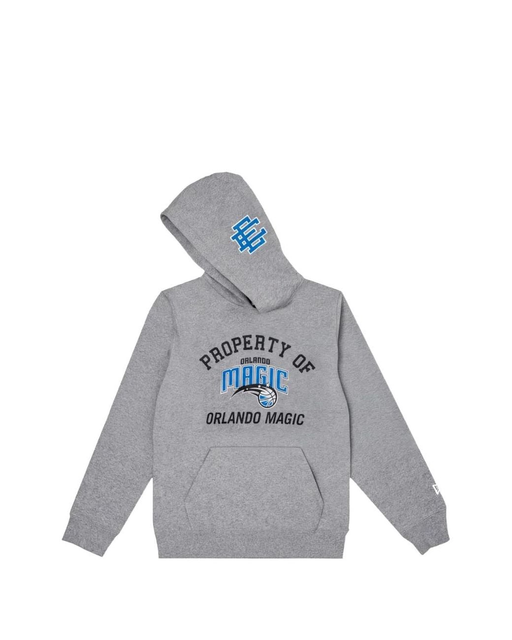 Eric Emanuel Gray Orlando Magic Graphic-Print Hoodie for men