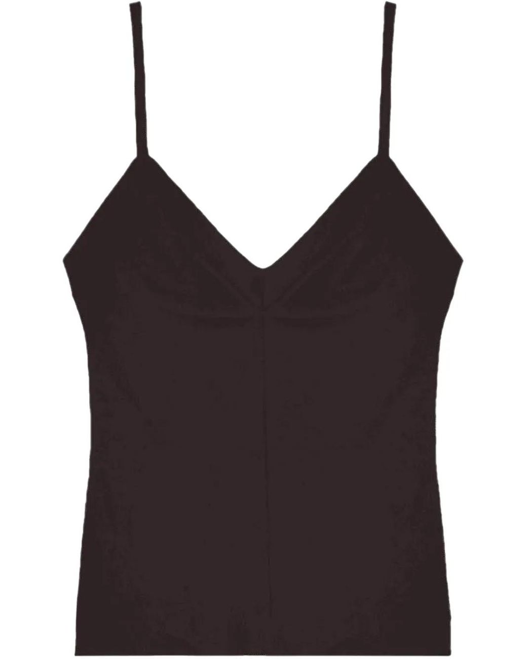 Jil Sander Black Sleeveless Tank Top